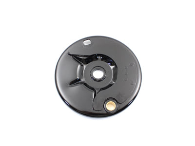 23-0420 - Replica Rear Brake Shoe Backing Plate Black by Edart