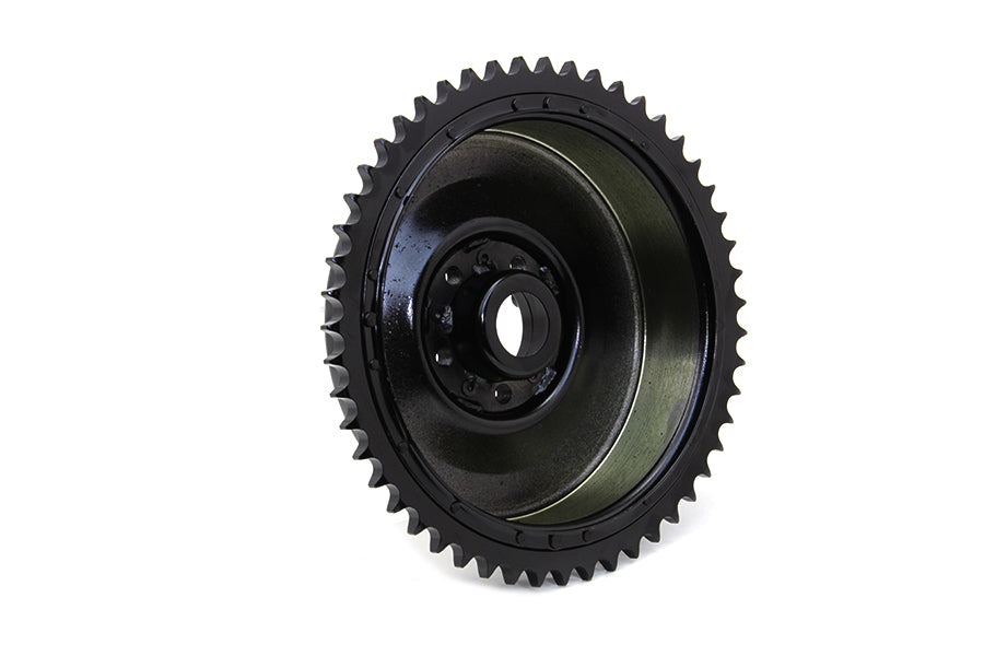 23-0432 - Rear Hydraulic Brake Drum Black by V-Twin