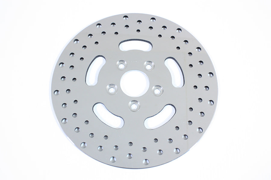 23-0468 - 11-1/2  Drilled Rear Brake Disc by Duro