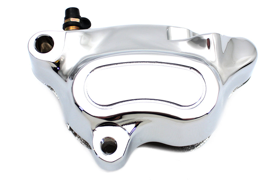 23-0499 - Chrome Front 4 Piston Left Side Caliper by Edart