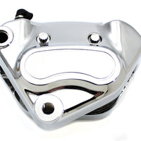 23-0554 - Chrome Front 4 Piston Caliper by Edart