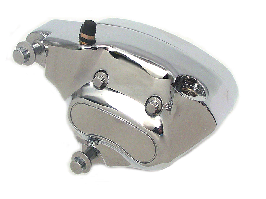 23-0555 - Chrome Front 4 Piston Left Side Caliper by Edart