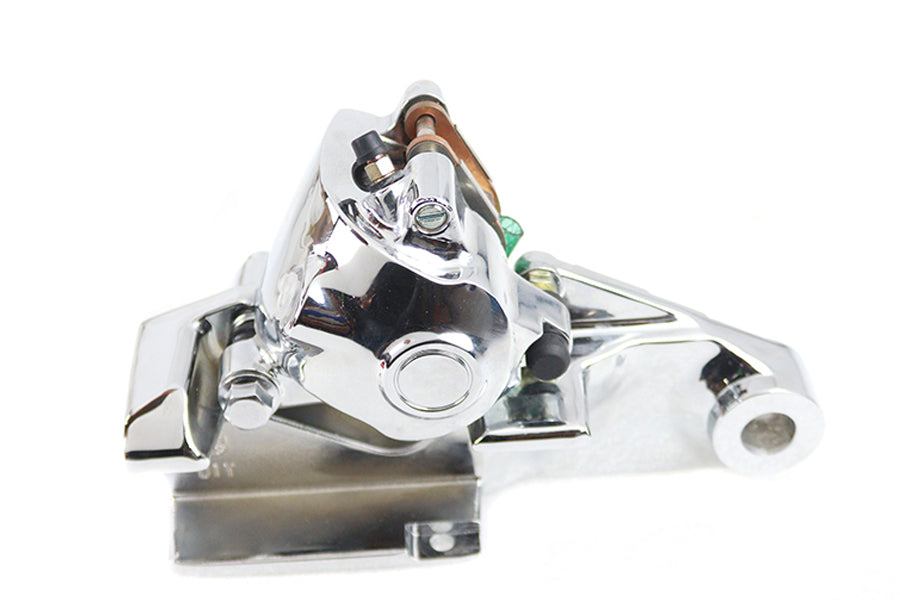 23-0633 - Chrome Rear Caliper with Bracket by Edart