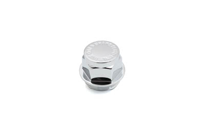 23-0734 - Chrome Master Cylinder Filler Top Plug Cap by Edart