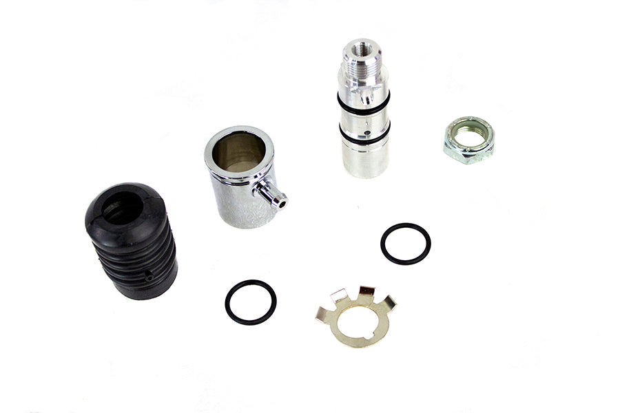 23-0813 - Rear Remote Mount Master Cylinder Natural by V-Twin