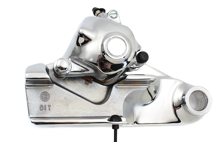 23-0855 - Chrome Rear Caliper with Bracket by Edart