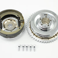 23-0877 - Rear Mechanical Brake Drum Kit Chrome by V-Twin