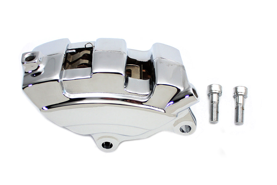 23-0987 - Chrome Rear 4 Piston Caliper by Edart