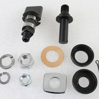 23-1014 - Rear Mechanical Brake Parts Kit Chrome by V-Twin