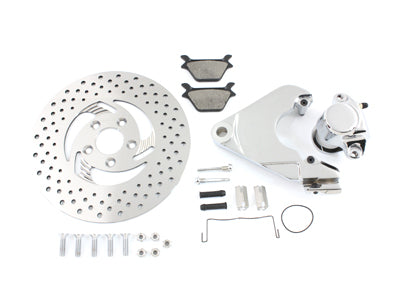 23-1125 - Rear Caliper Kit Chrome by V-Twin