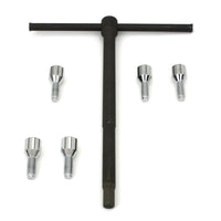 23-1207 - Chrome Wheel Lug Set with Wrench by V-Twin