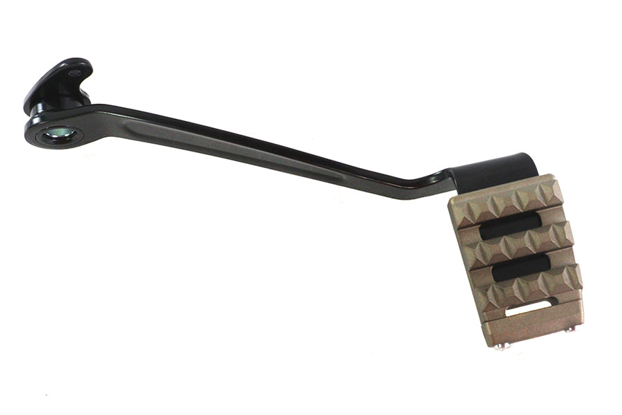 23-1329 - Bronx Brake Pedal Pad Small Bronze by V-Twin