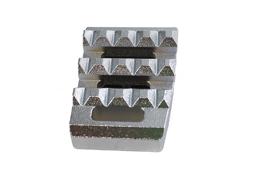 23-1337 - Bronx Brake Pedal Pad Small Chrome by V-Twin