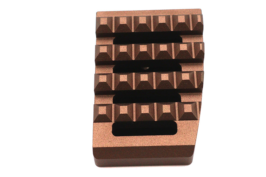 23-1339 - Bronx Brake Pedal Pad Large Bronze by V-Twin