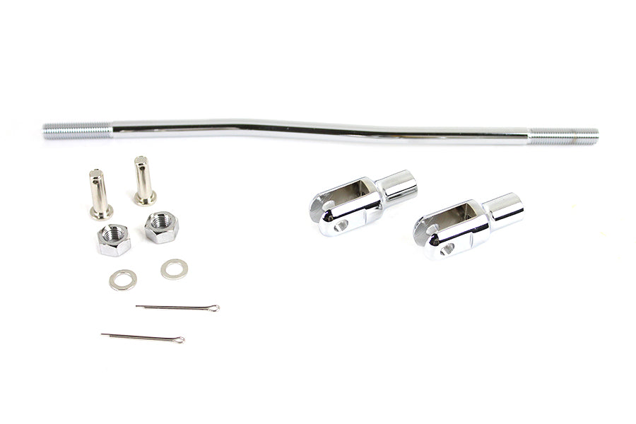 23-1349 - Front Mechanical Brake Rod Kit Chrome by Edart
