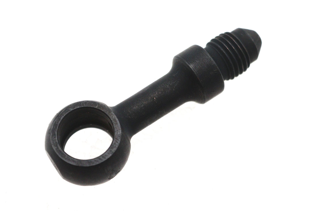 23-1427 - Black 12mm Bajo Brake Hose Fitting Straight by Ultima