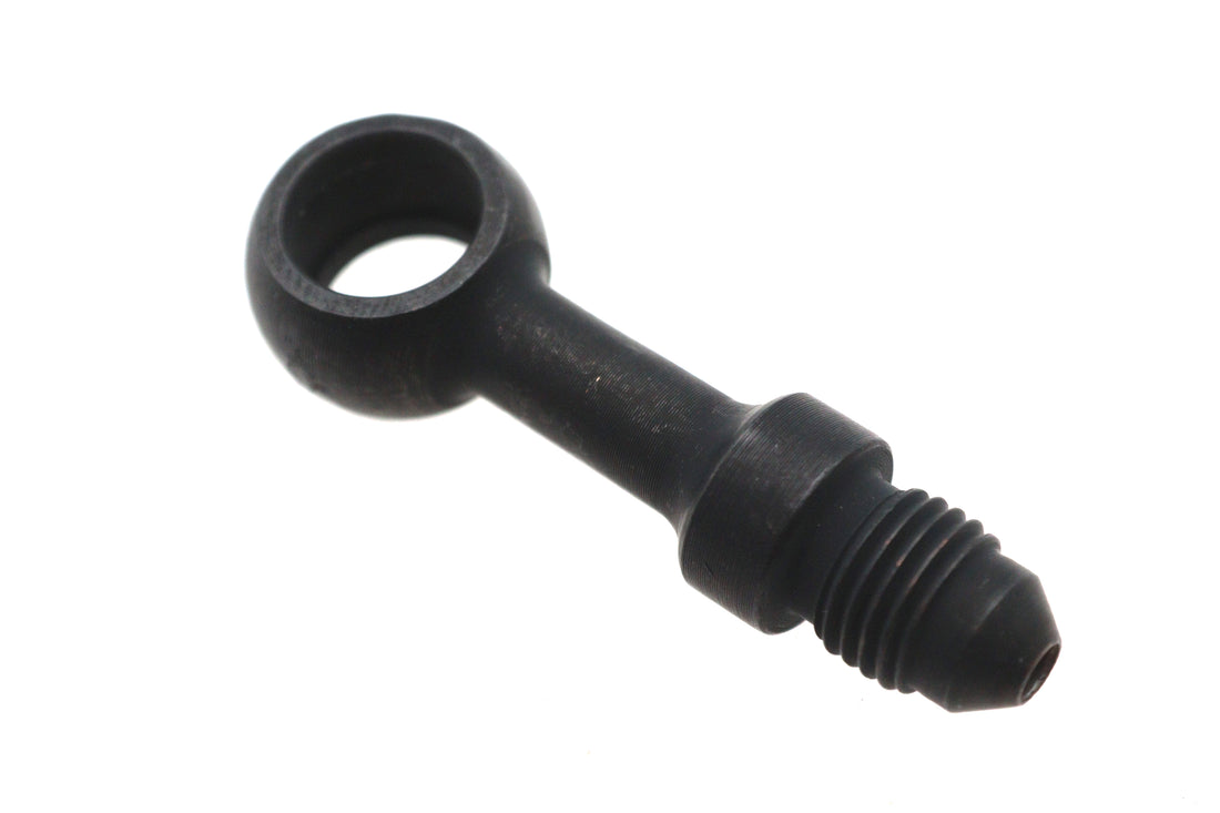 23-1427 - Black 12mm Bajo Brake Hose Fitting Straight by Ultima