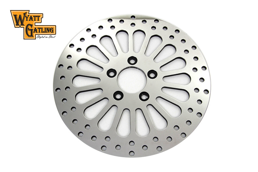 23-1530 - 11.8 inch Wyatt Gatling Rear Brake Disc 18 Spoke Style by Edart