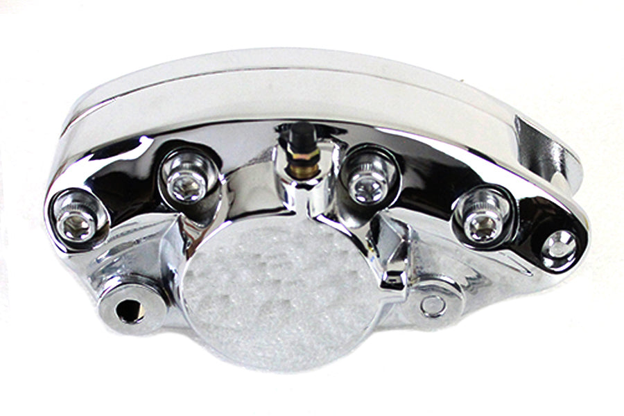 Chrome Front 1 Piston Banana Caliper