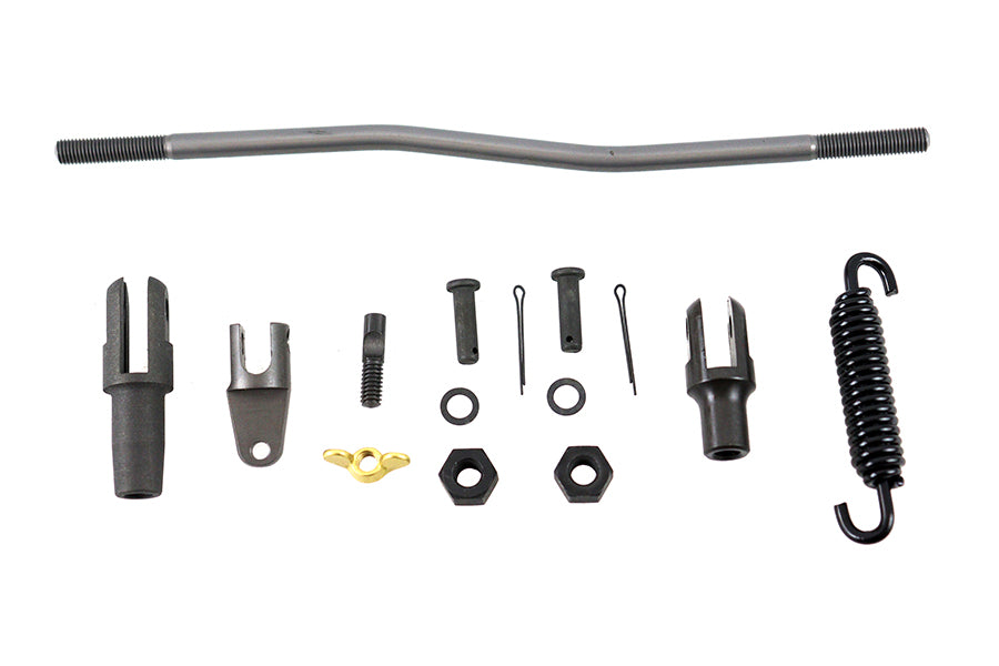 23-1670 - Front Brake Rod Kit Parkerized by V-Twin