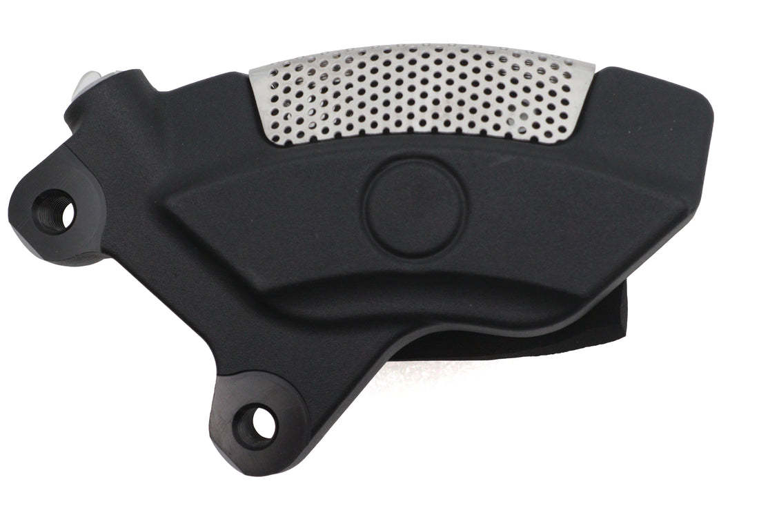 23-1801 - Black Front Left Side Caliper with Brake Pads by V-Twin