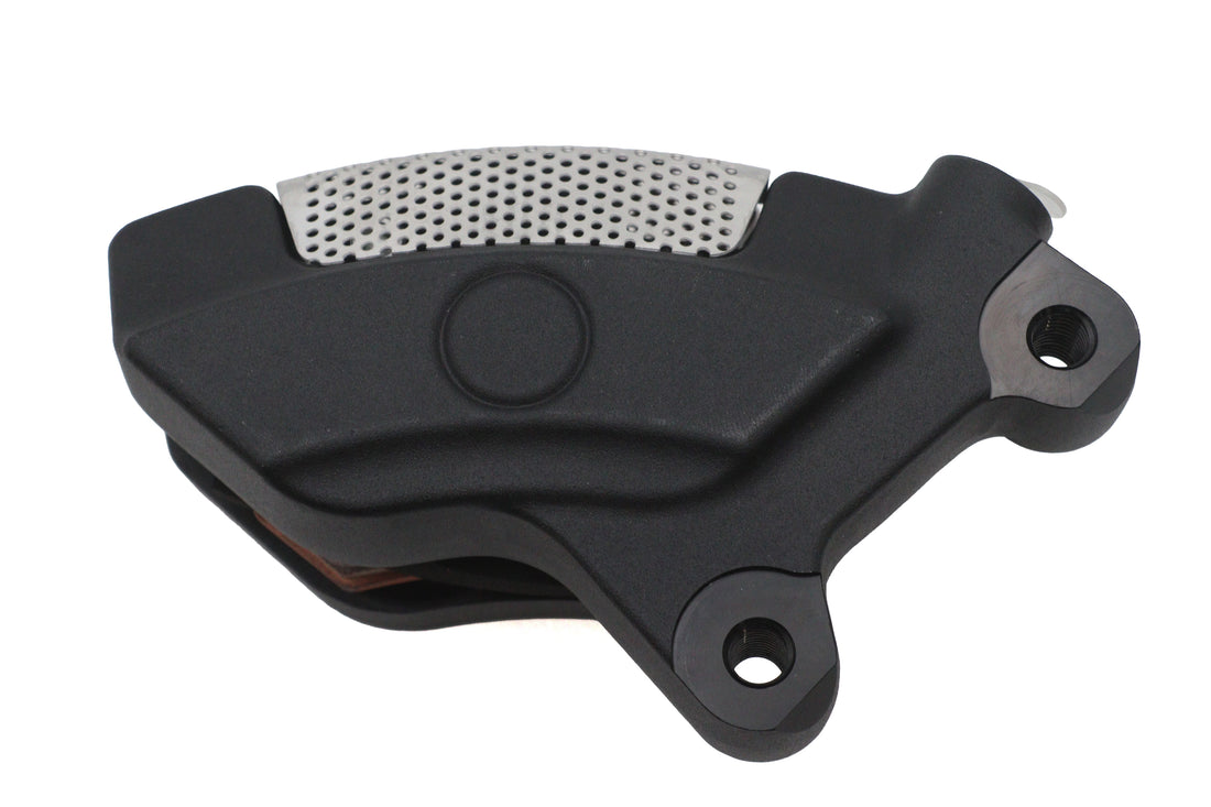 23-1802 - Black Front Right Side Caliper with Brake Pads by V-Twin