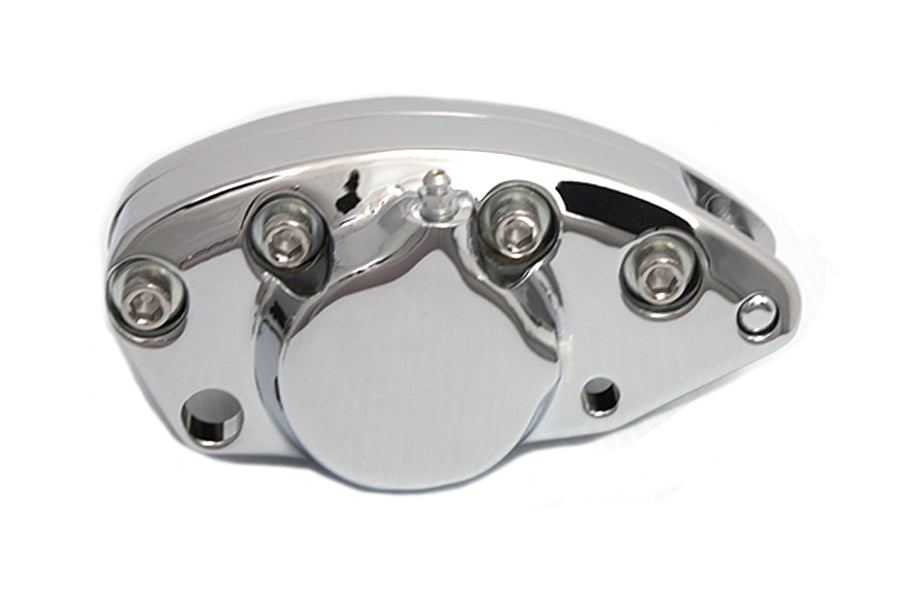 23-2215 - Chrome Rear 1 Piston Banana Caliper by Edart
