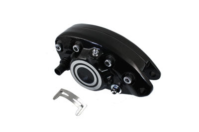 23-2217 - Black Rear 1 Piston Banana Caliper with Bullseye by Edart