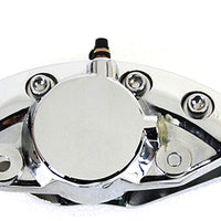 23-2237 - Chrome Front 1 Piston Banana Caliper by Edart