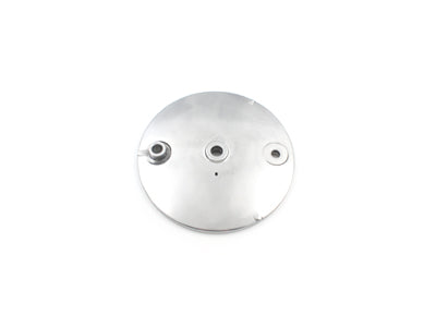 23-2267 - Rear Mechanical Brake Backing Plate Polished by V-Twin