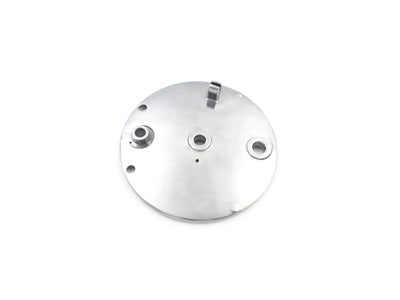 23-2268 - Rear Mechanical Brake Backing Plate Polished by V-Twin