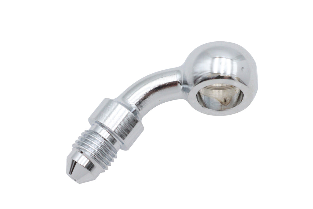 23-4055 - Brake Hose Adapter Fitting 45? by Edelbrock