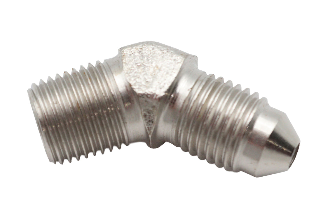 23-4293 - Brake Hose Adapter Fitting 45? by Edelbrock