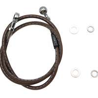 23-8746 - Stainless Steel Front Brake Hose 45-7/8 by Edelbrock