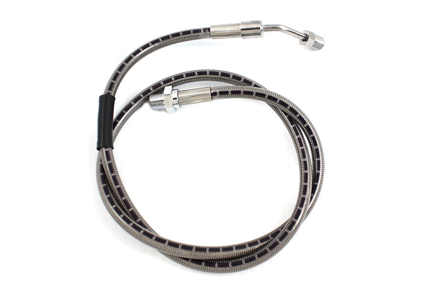 23-8802 - Stainless Steel Rear Brake Hose 34-1/8 inch by Edelbrock