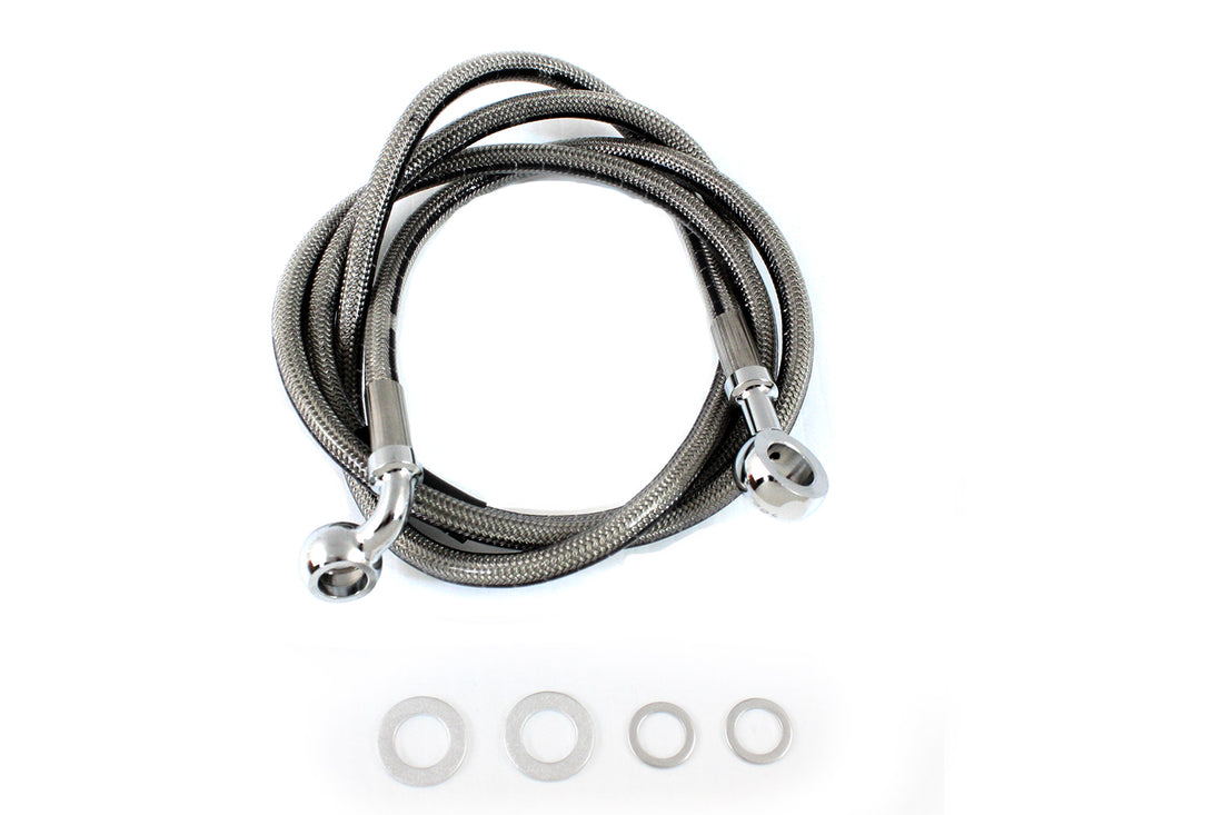 23-8947 - Stainless Steel 52  Front Brake Hose by Russell