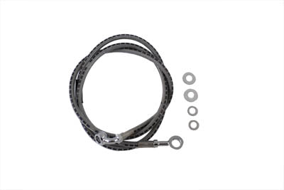 23-8948 - Stainless Steel 54  Front Brake Hose by Russell