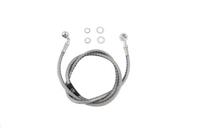 23-8983 - Stainless Steel Front Brake Hose 43 by Edelbrock