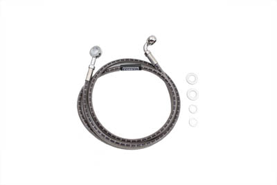 23-8989 - Stainless Steel Front Brake Hose 48-1/2 inch by Edelbrock