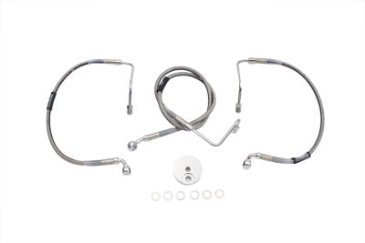 23-8999 - Stainless Steel Front Brake Hose 33-1/4 by Edelbrock