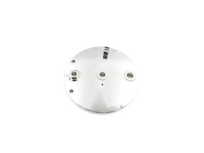 23-9015 - Rear Mechanical Brake Backing Plate Chrome by V-Twin