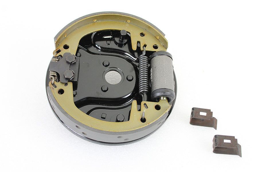 23-9241 - Rear Hydraulic Brake Backing Plate Kit Black by Motorshop