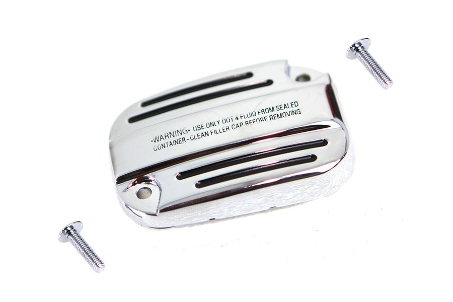 23-9280 - Clutch Master Cylinder Cover Chrome by V-Twin
