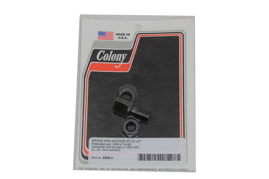 2326-3 - Brake Arm Anchor Stud Kit by Colony