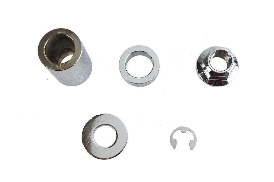 2335-5 - Rear Axle and Nut Spacer Kit Smooth Style Chrome by Colony
