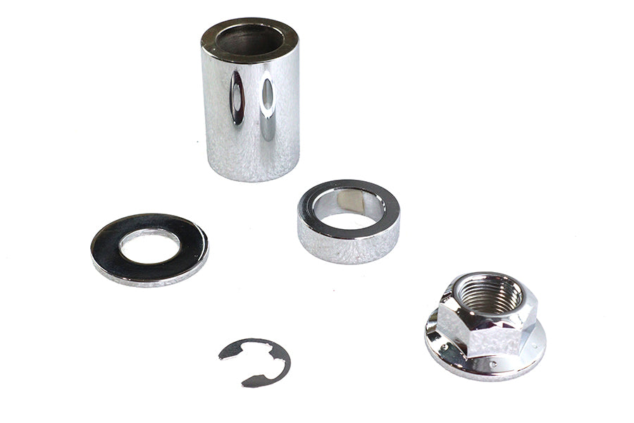 2335-5 - Rear Axle and Nut Spacer Kit Smooth Style Chrome by Colony