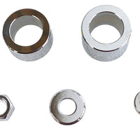 2337-5 - Front Axle Spacer Kit Smooth Style Chrome by Colony