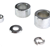 2337-5 - Front Axle Spacer Kit Smooth Style Chrome by Colony