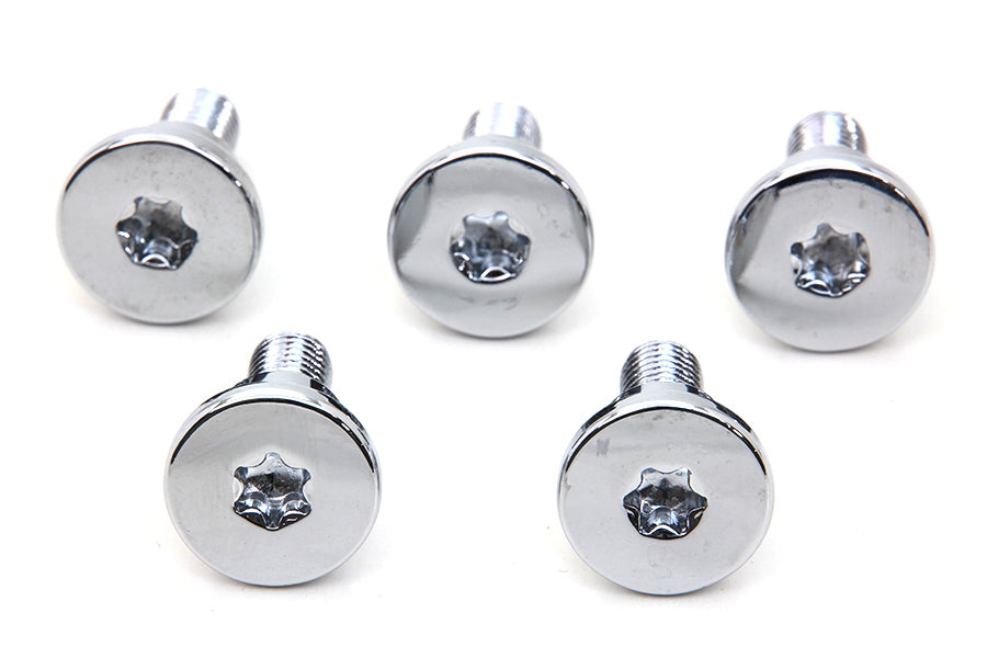 2341-5 - Chrome Front Brake Disc Bolt Set by Colony