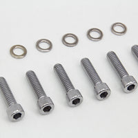 2345-6 - Transmission Shifter Cover Screw Kit Chrome by Colony